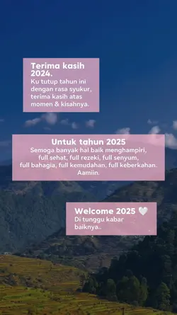 welcome 2025