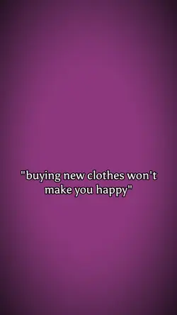buying new clothes