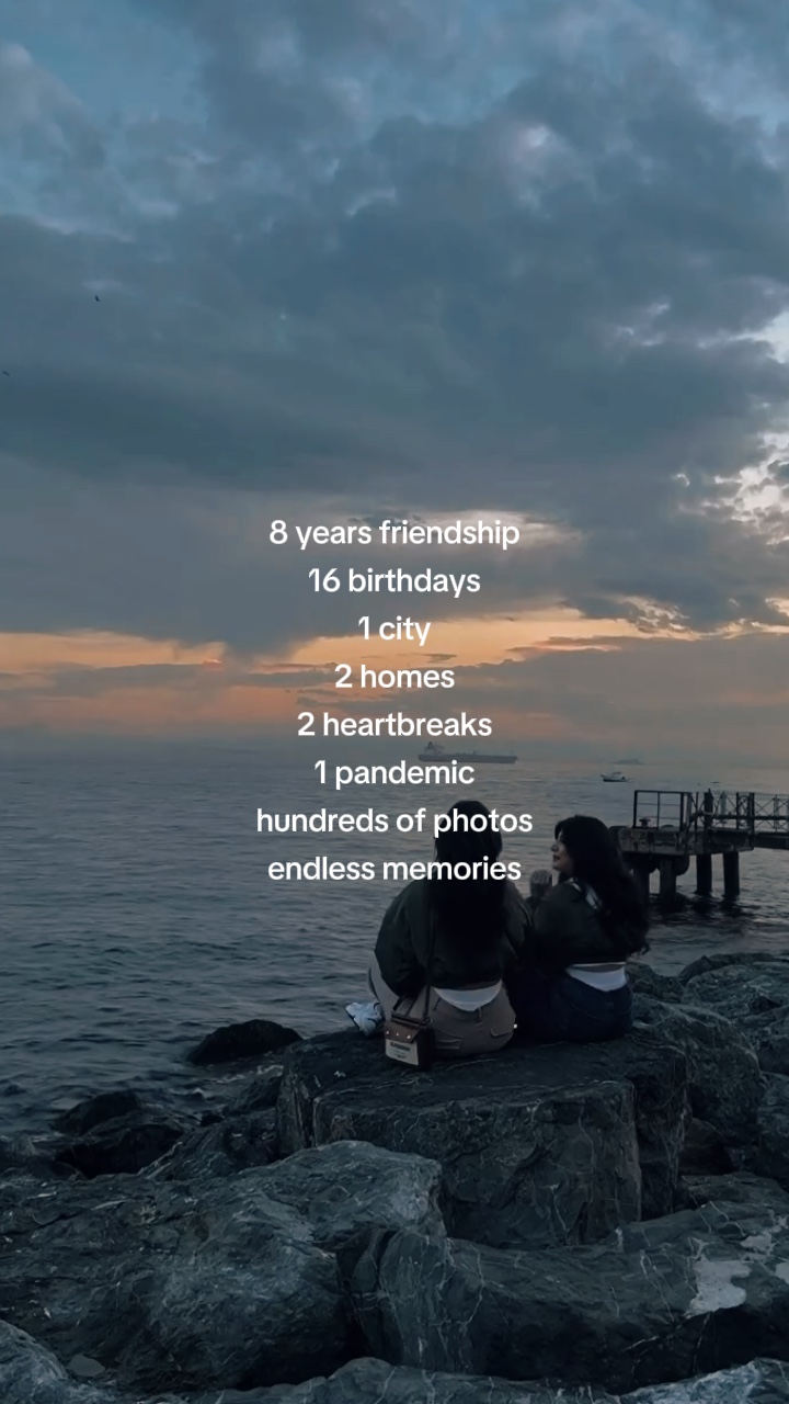 8 anos de amizade