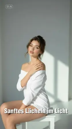 Sanftes Lächeln 