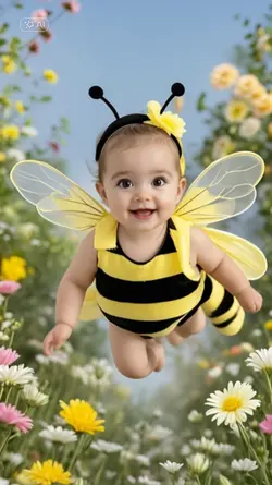 bee baby effect AI 