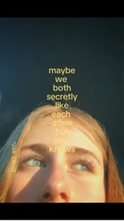 woah who said that 