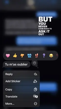 Jamais je t’oubliera