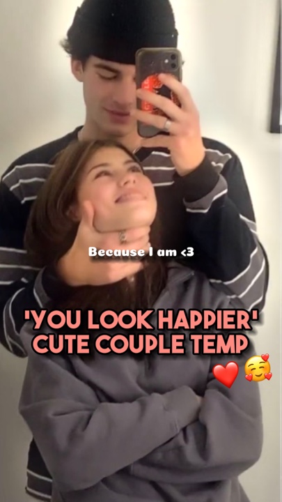 Te ves más feliz😁❤️