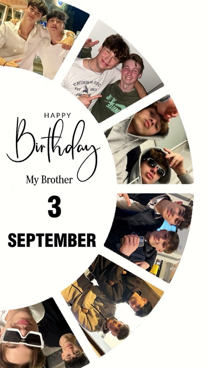 HBD BROTHER 3 SEPTEM