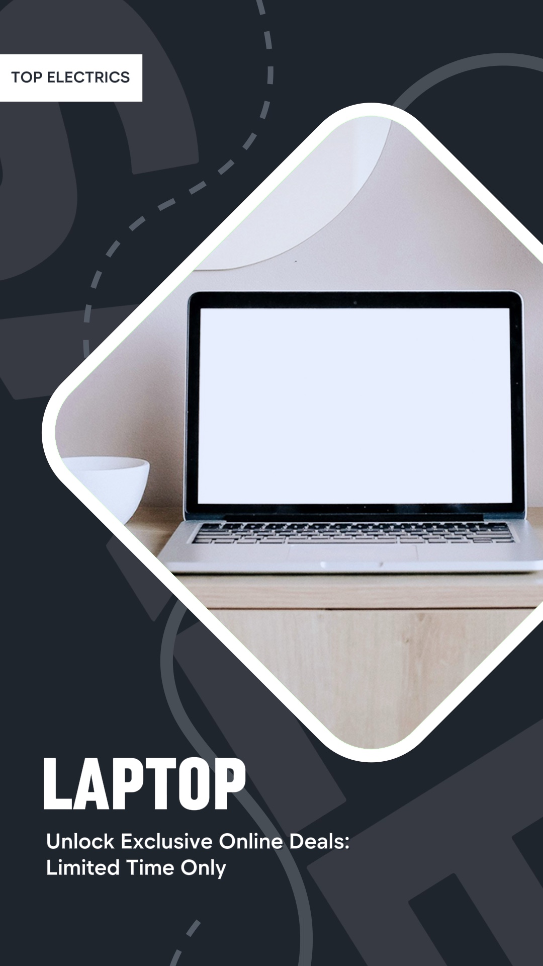 Promoción de ventas de estilo empresarial para productos digitales 