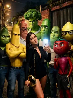 foto com as frutas