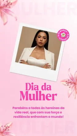 feliz dia da mulher 
