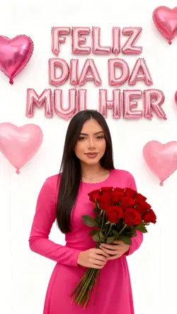 feliz dia da mulher 