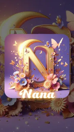 3D letter N 