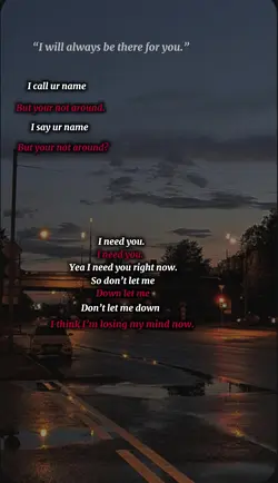 Don’t let me down