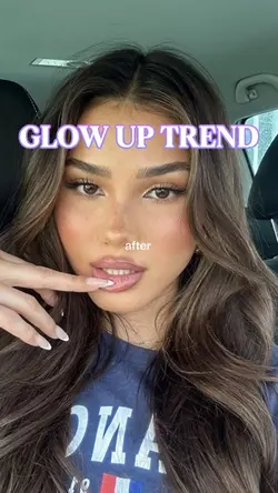 Glow up trend 