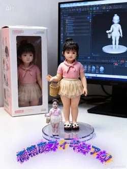 高精度フィギュア ai