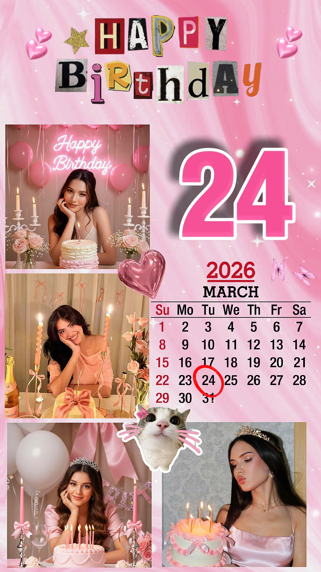 Ulang tahun 24 Maret 