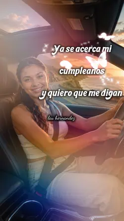  se acerca mi cumple