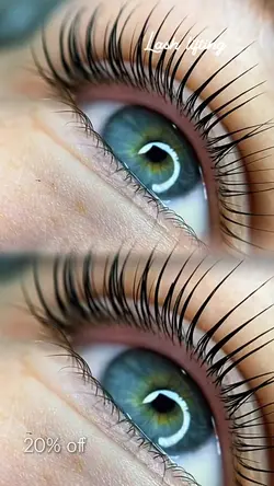 Lash lifting cílios 
