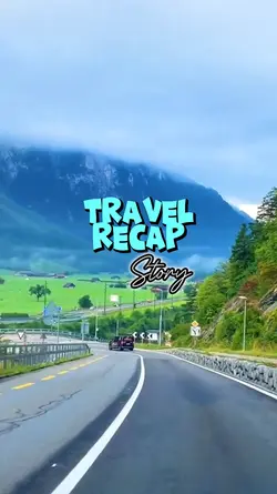 Travel Recap story