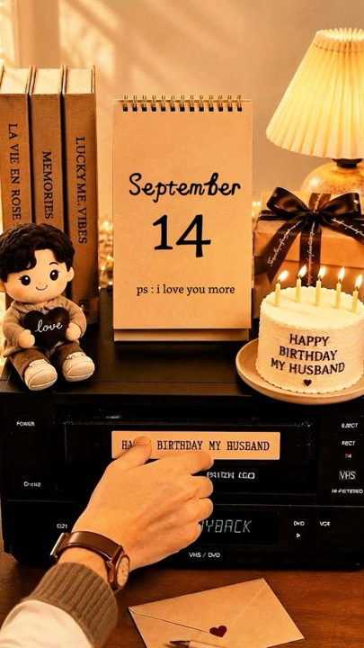 HBD Marido 14 de setembro