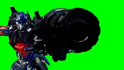 Optimus Prime shoots