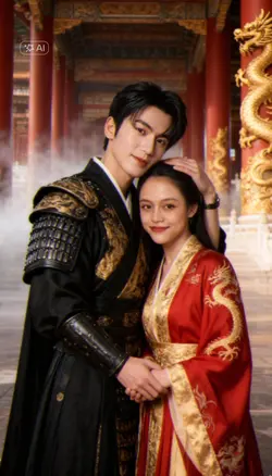 AI COUPLE HANFU CINA
