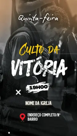 CULTO DA VITÓRIA!