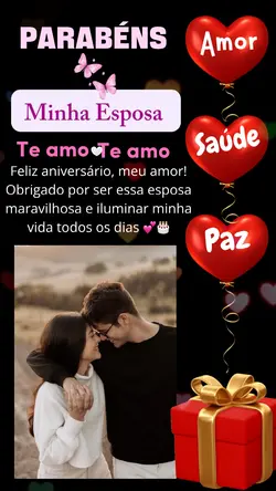 Aniversário esposa