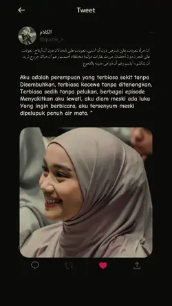 terbiasa sakit...