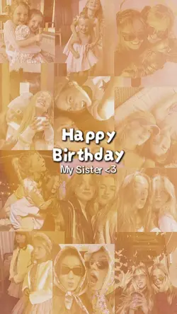 hbd my sister