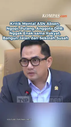 Dpr Asn ngopi