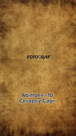 Annem Cevapsız Çağrı