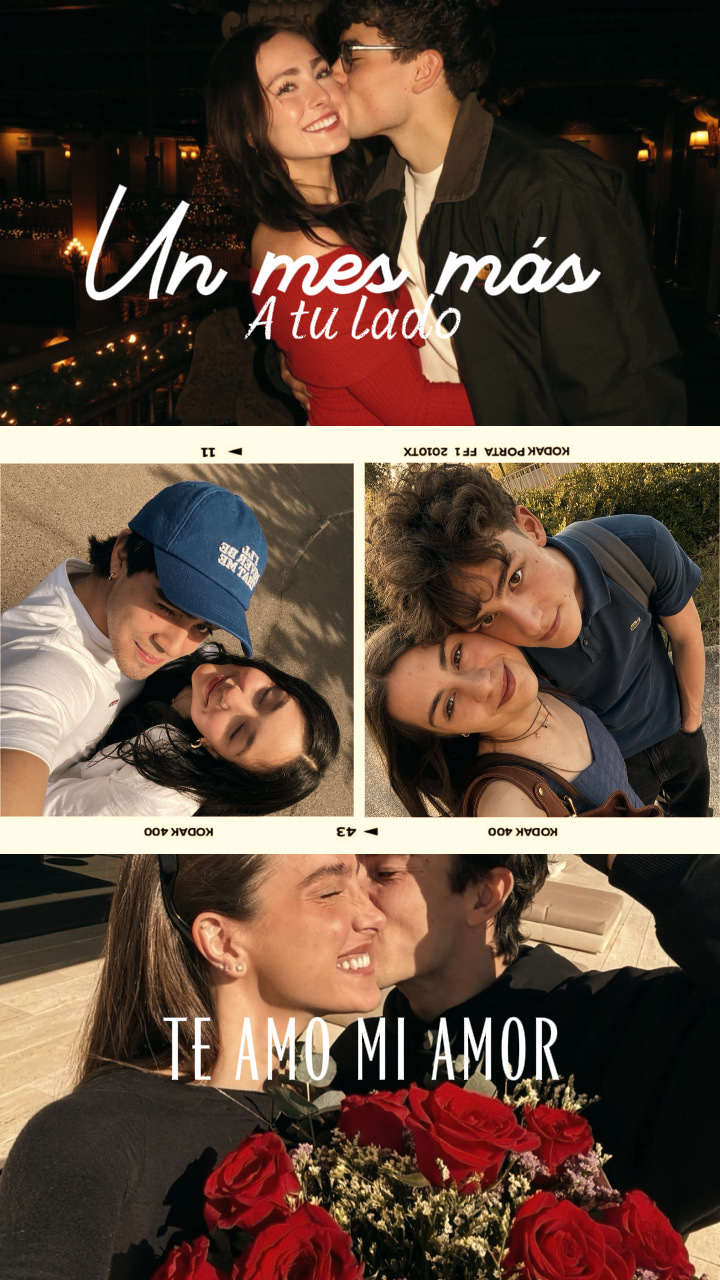 Un mes más de novios