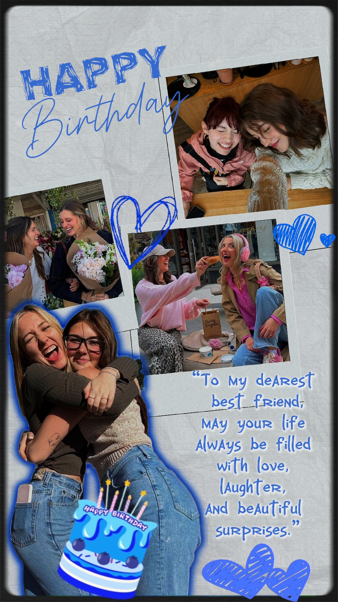Birthday collage