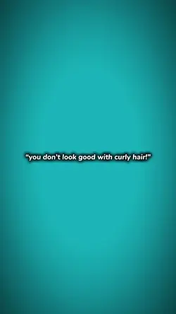 Curly hair