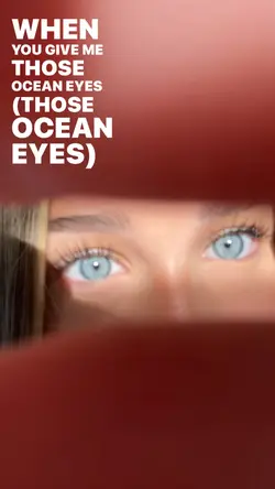 Ocean eyes trend 