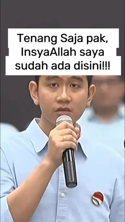 Tenang Saja pak! 