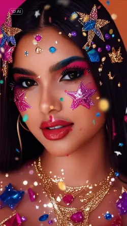 Maquiagem carnavalIA