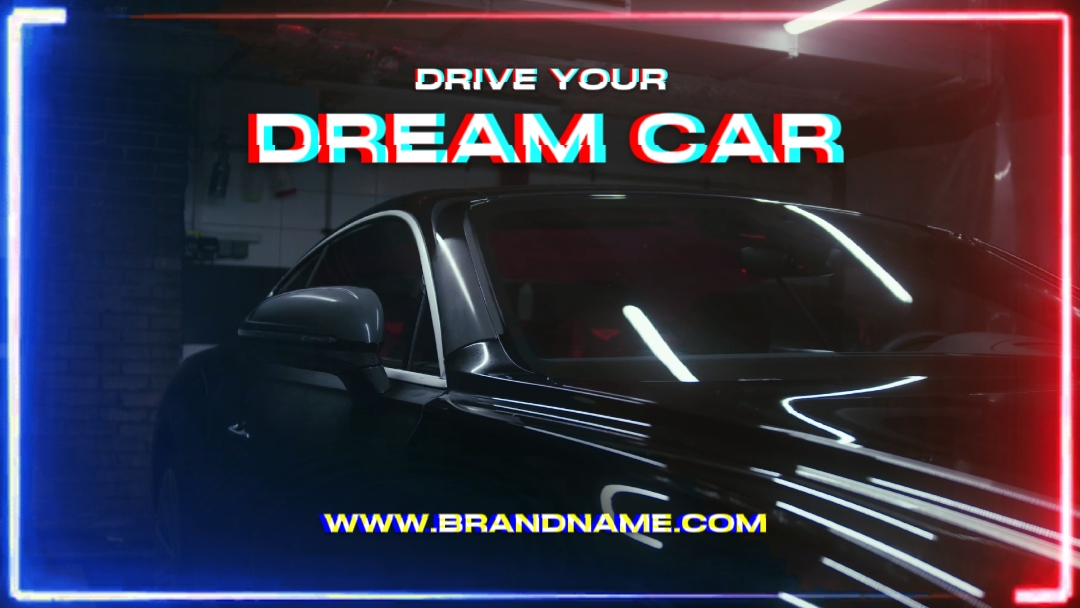 Black Car Brand Promotion