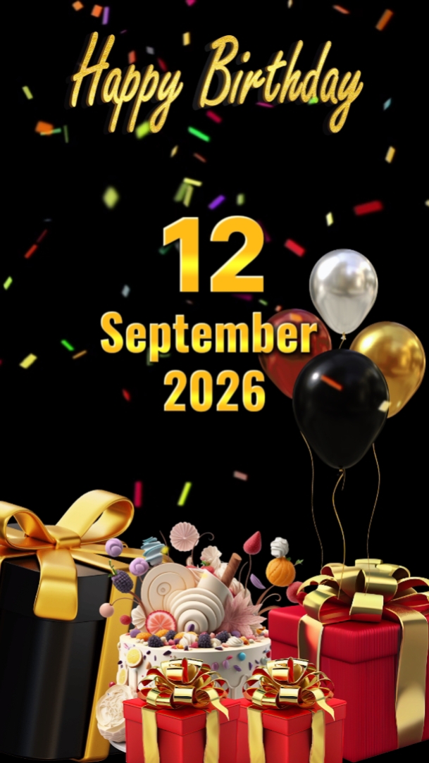 hbd 12 September