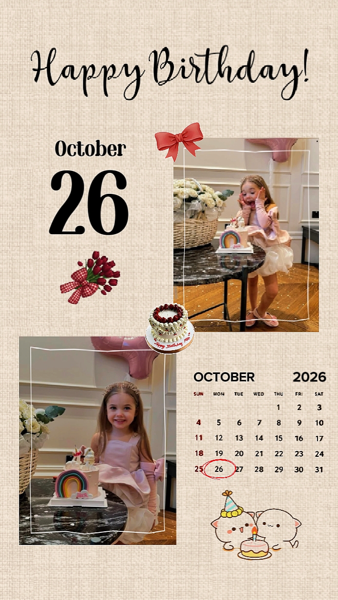 hbd 26 october 26