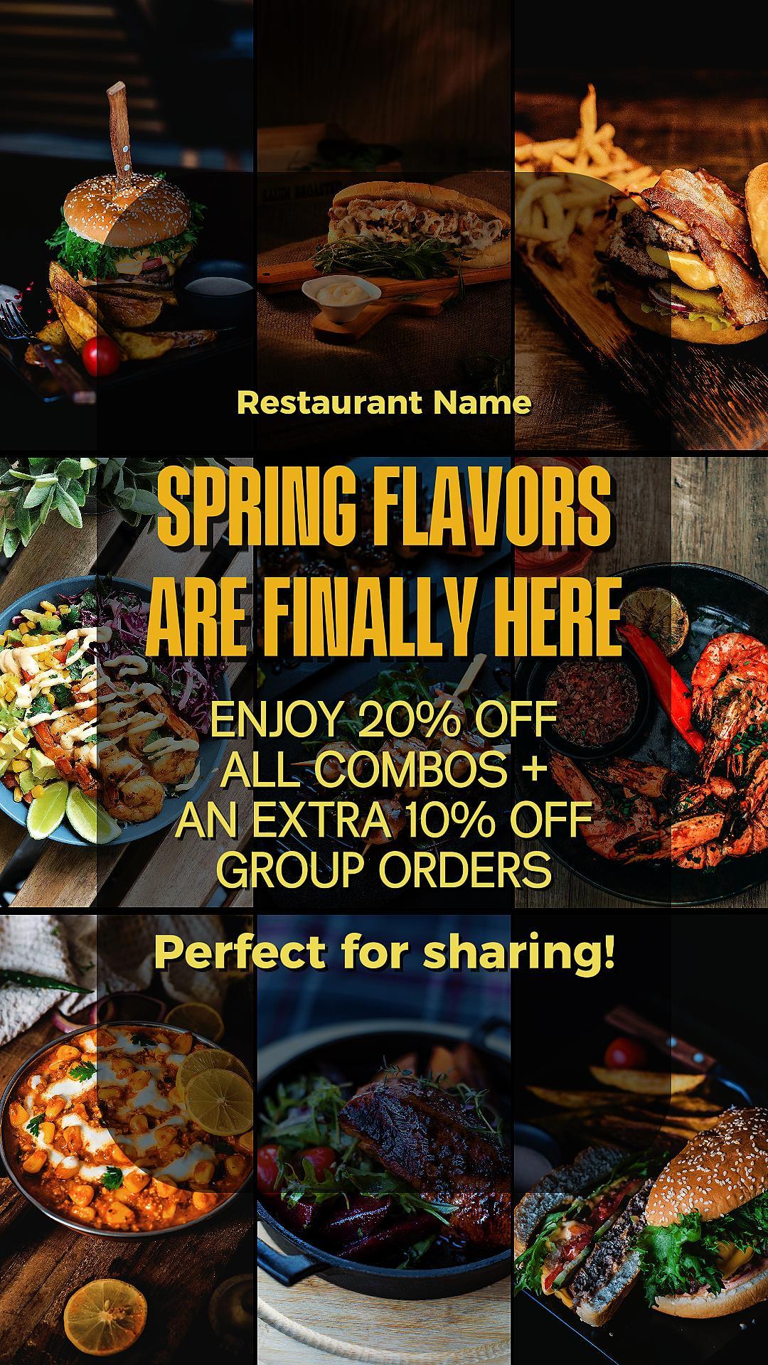 Promoção de primavera