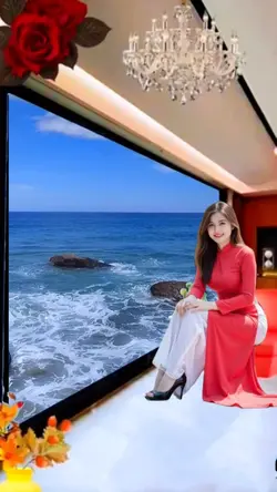 ngắm biển đẹp 