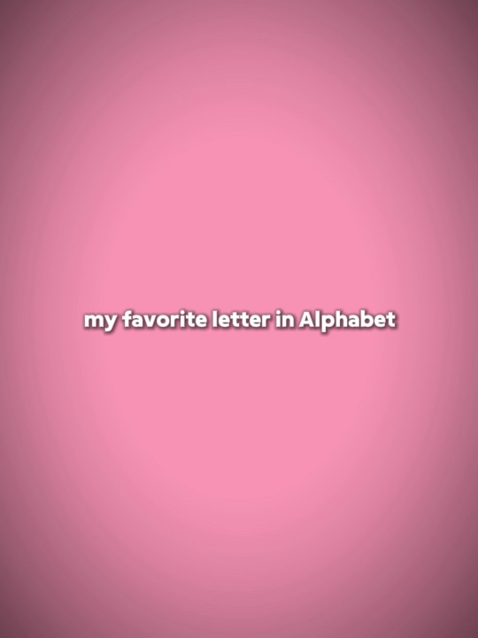 Alfabeto favorito 