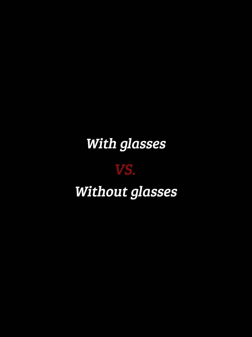 Brillentrend? 