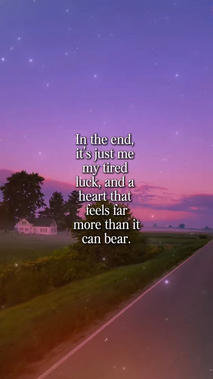 In the end, it's jus