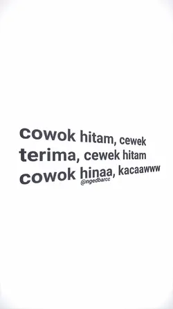 cowok hitam