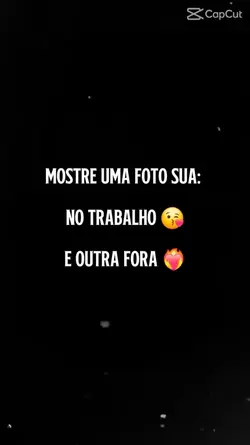 No trabalho X Fora