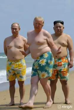 trump,putin,kim jong