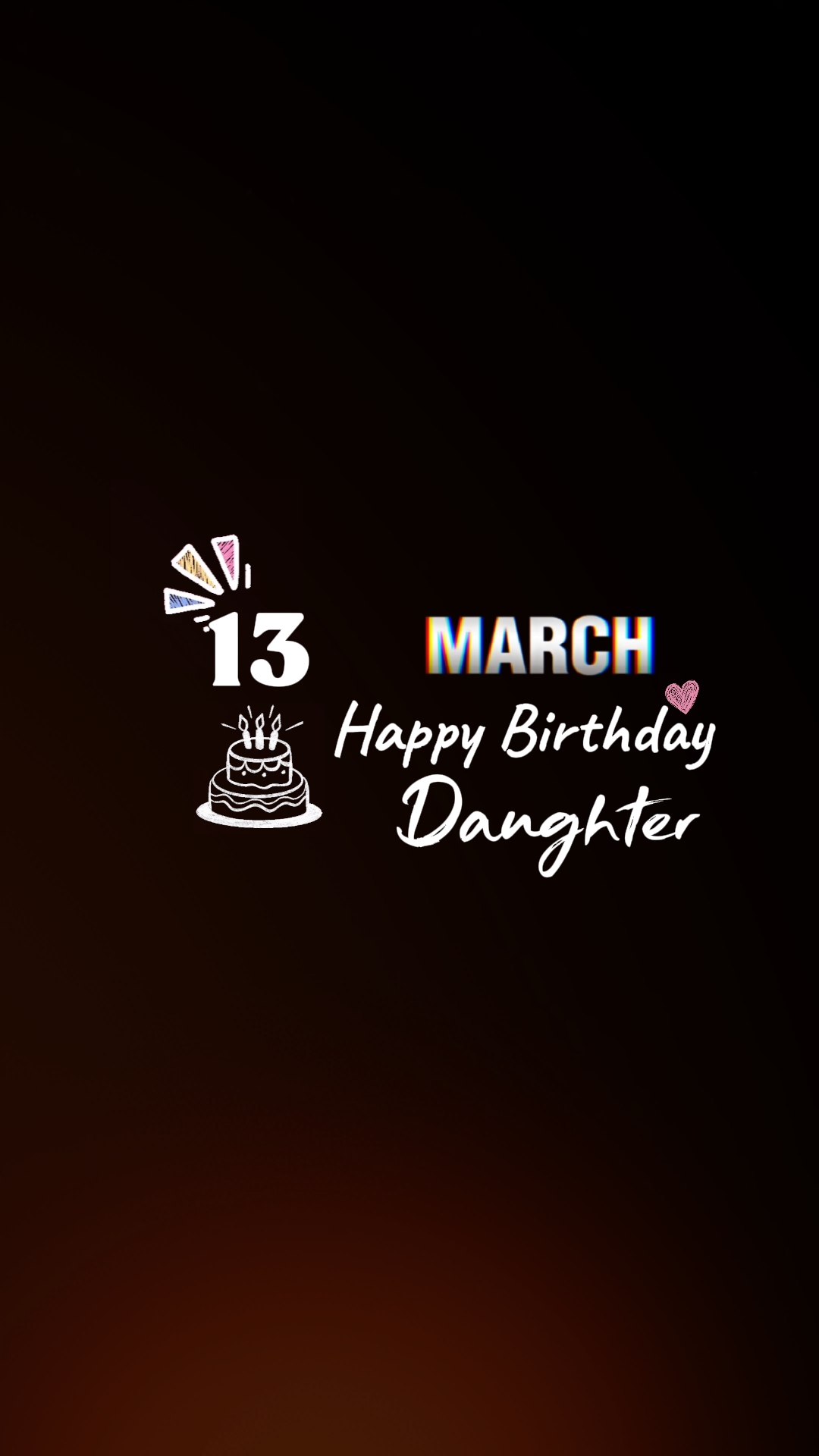13 Maret, Putri