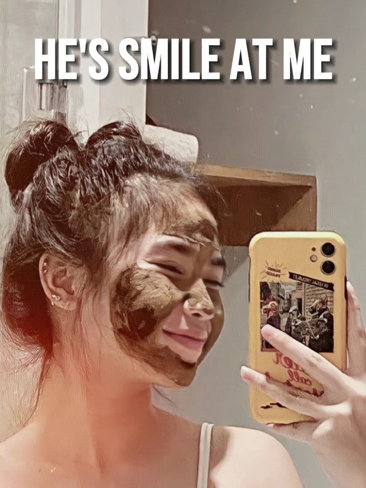 He's smile at me 