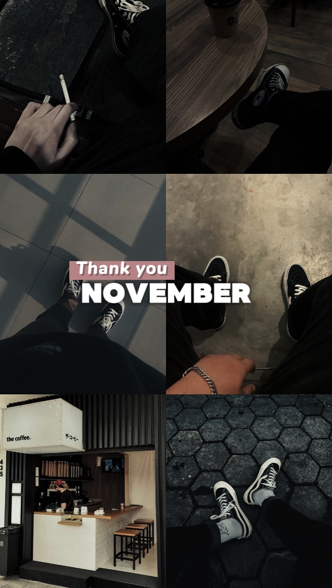 Obrigado novembro